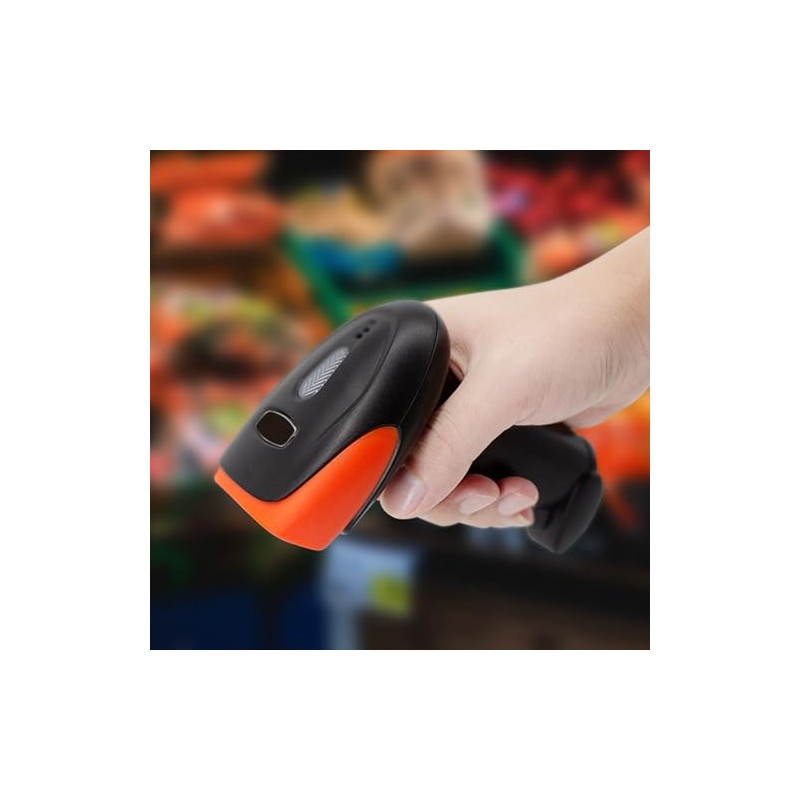 Wireless 1D 2D Barcode Scanner Multifunctional QR Reader for Warehouse