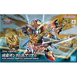 Bandai #035 Onmitsu Gundam Aerial [SD Gundam World Heroes] (SDW)