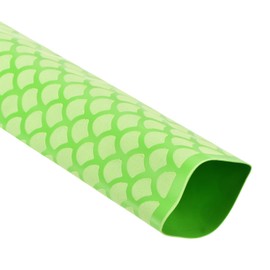 DMiotech Heat Shrink Sleeve Wrap Tubing x Tube Tubing for Fishing Rod Grips and Other Grips, Non Slip - Insulation - Waterproof 40'' Lengths, Dia 40mm Green Scales