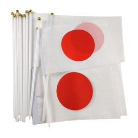 F NODE Japanese Flag Hinomaru Mini Flags, Set of 10, Size 8, Includes Stick, Japanese Flag Flag, Flag, Sale, Size, Flag, Design, Cool, Purchase, Meaning, Similar, Mini, Cheer, Sports, Small, Welcome