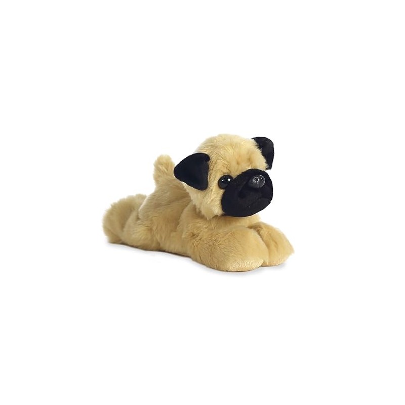 Aurora® Adorable Mini Flopsie™ Mr.Pugster™ Stuffed Animal - Playful Ease