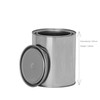 AUTORIND Metal Quart Size Paint Can, Empty Quality Tinplate Unlined