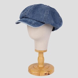 Womens Beret Newsboy Hat for Men French Corduroy Cap Classic Autumn Winter Visor Beret Hat Solid Color Cabbie Cap