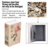 Mini Money Box with Stianless Steel Liner Simulation Book Shaped