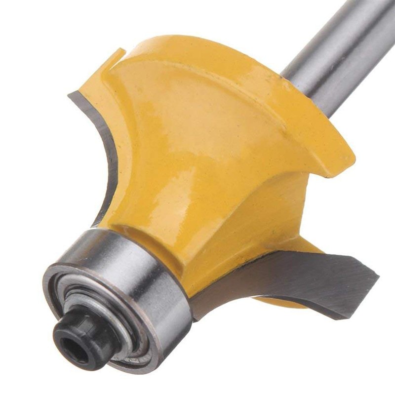 Gasea 4pcs 1/4" Shank Round Over Router Bits Corner Rounding