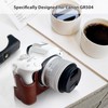 Digital Camera Bottom Protective Case PU Leather Camera Bag with