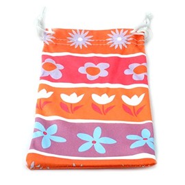 Artist Microfiber Drawstring Pouch for Cleaning and Storing Eyewear in Style 1