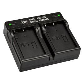 BM EN-EL9A Dual Bay Battery Charger for Nikon D5000, D3000, D60, D40, D40X SLR