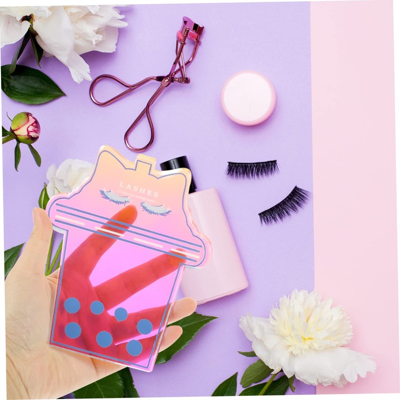 BIUDECO Acrylic Magnetic Eyelash Display Board Compact Lash Extension Tray