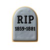 Tombstone Cookie Cutter 3.5 Inch - Made in the USA