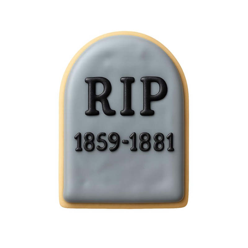Tombstone Cookie Cutter 3.5 Inch - Made in the USA