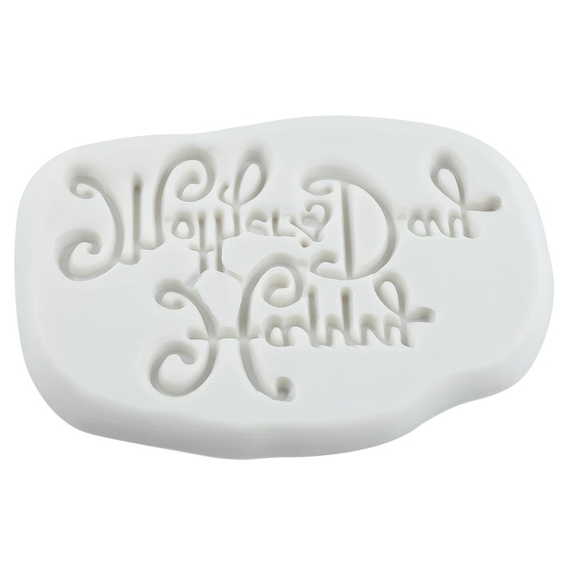 Happy Mother's Day Letter Silicone Molds Letter Polymer Clay Mold