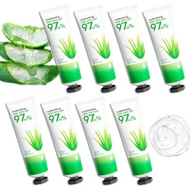 Geles De Aloe Vera Para Rostro Y Piel, Gel Orgánico De Aloe Vera, Crema Hidratante Para Después Del Sol(Tamaño De Viaje), Loción Hidratante Para El Cuidado De La Piel, Loción Para Después Del