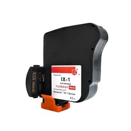 Prizmox IXINK1 Red Postage Ink Cartridge Compatible for Quadient iX-1 iX1 Postage Meters Sure.Jet # A0146668