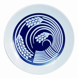 KIHARA(キハラ) 豆皿 稲穂 径10.8×高さ1.8cm 9768