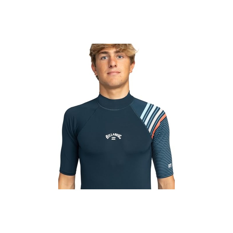 BILLABONG Men Contrast SS Navy XXL XXL