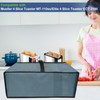 NUENSS-ROR Toaster Cover Waterproof Heat-Resistant Dustproof Protective Case Heavy Duty