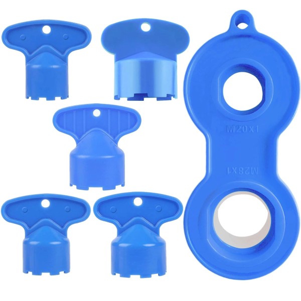 Boetoadg Cache Faucet Aerator Key Removal Wrench Tool with 5