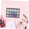 TOVINANNA 15grid Magnetic Empty Eyeshadow Palette Lightweight Multi Cosmetics Container