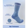 RILTUF Athletic Socks Moisture Wicking Crew Socks for Men Women