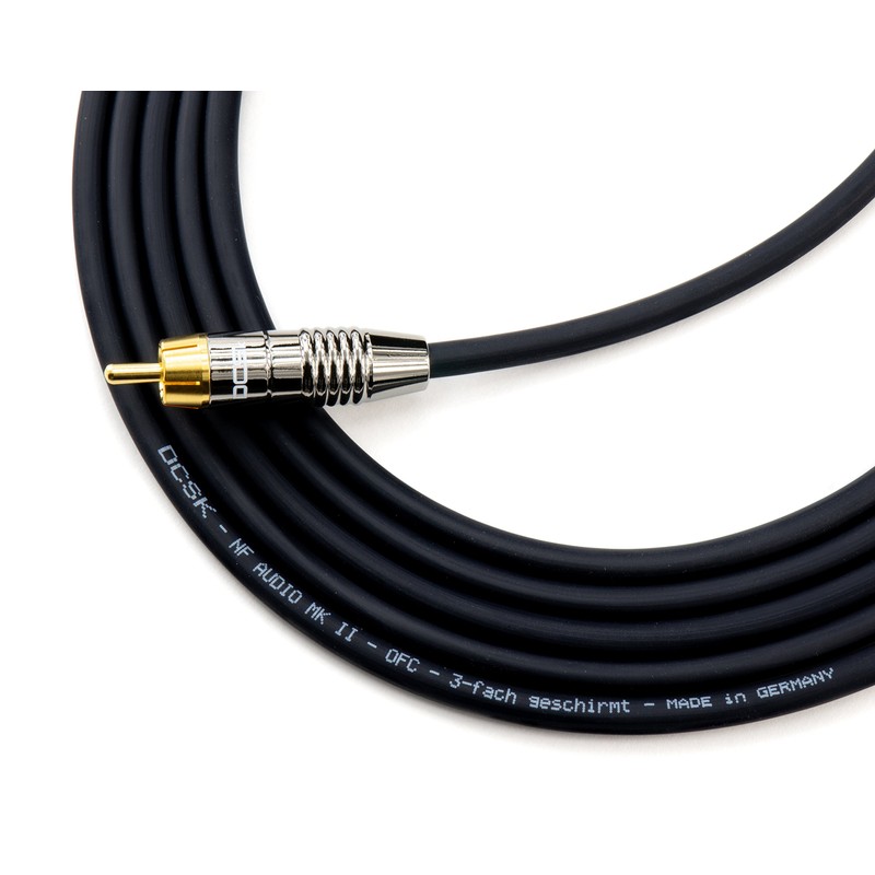 Subwoofer Cable NF Audio MK Ii-Ofc - 3–Way Shielded-Made in