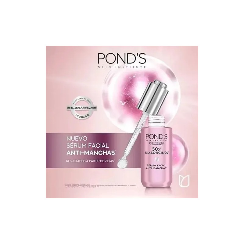 Kit Skincare 4 Pasos Pond's Bright Miracle Antimanchas