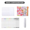 A6 PU Leather Budget Organiser with Buckle Budget Planner Financial