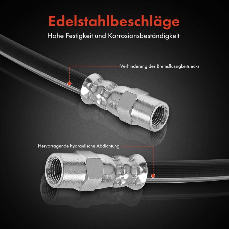Frankberg Brake Hose Brake Hoses Rear Left or Right Compatible