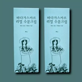 Sidmool 시드물 마다가스카르 리얼 수분크림 80g 2개 Seedmeal Madagascar Real Moisturizing Cream 80g 2pcs [2 items or Two]