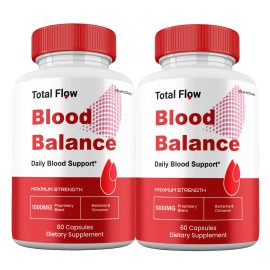 Total Flow Capsules, Max Strength Natural Glycogen, TotalFlow Pills (2 pack)