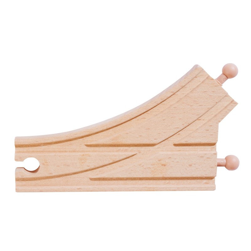 Eichhorn Rail 100006401 Switch Set, 2 Pieces, FSC Certified Beech