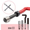 DMNQ Thread Repair Kit Helicoil M6 Set 40 Pieces Thread
