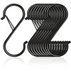 S Shaped Hooks, Stainless Steel, No Falling, Set of 10