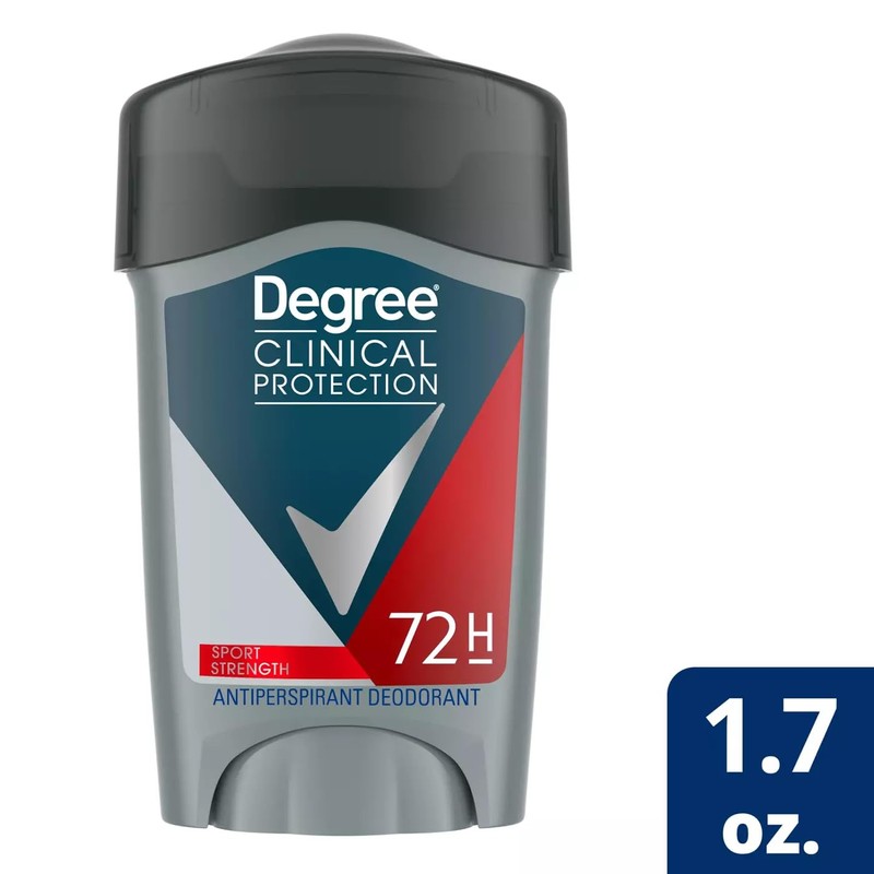Degree Men Clinical Antiperspirant Deodorant, Sport Strength, 1.7 Ounce (Pack