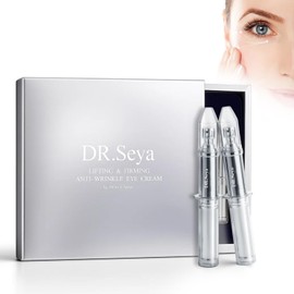 Roseye Instant Tightening Cream Set – 5x1g Press Pump Serums for Puffiness, Fine Lines & Eye Bags – Visible Lift in Minutes – Travel Gift Box (Instant Eye Tightening Cream, 1 SET)