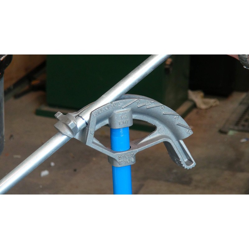 IDEAL Electrical 74-047 Aluminum Bender Aluminum, Conduit Pipe Bender w/handle