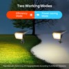 Consciot Solar Spot Lights Outdoor Waterproof, 24 LED Dusk-to-Dawn Solar