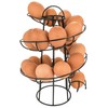 Southern Homewares Egg Skelter Deluxe Modern Spiraling Dispenser Rack -