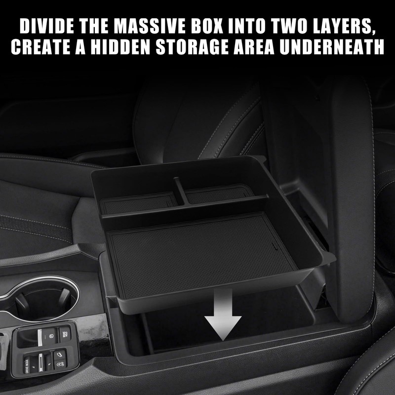 Muslogy for Pilot 2023 Center Console Organizer & Dash Storage