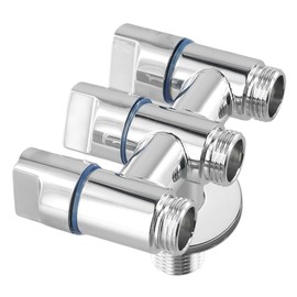 Lyaciomn 3 Way Angle Valve Improve The Functionality of Your Home or Commercial Spaces with The Three Way Diverter Valve,A