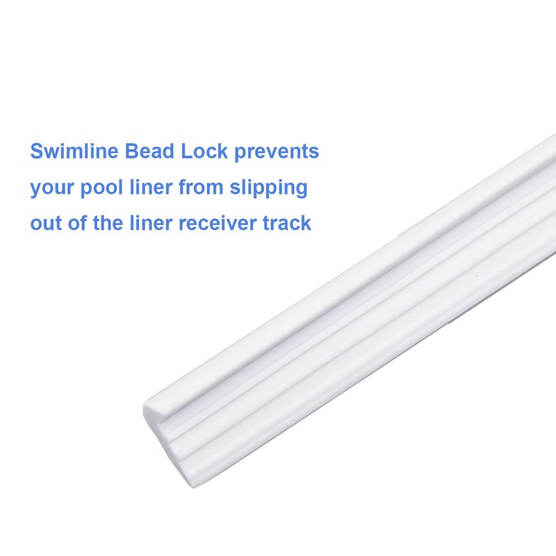 Swimming Pool Beaded Liners Lock 120'ft, Pool Liner Lock for
