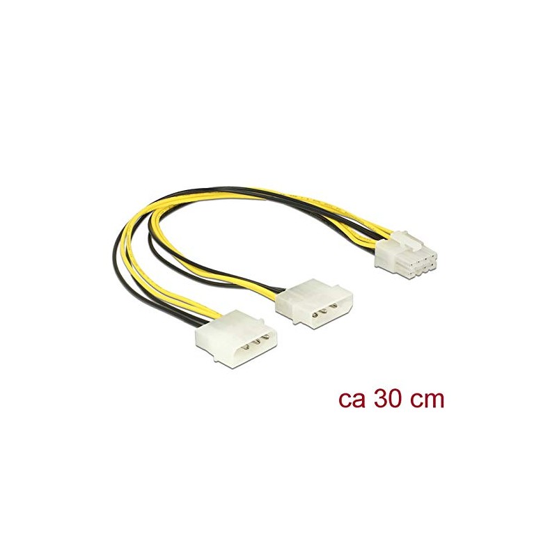 Delock 85453 0.3m Internal Power Cable 85453