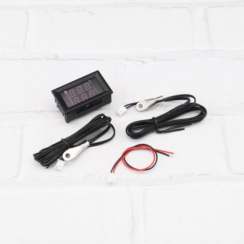 EMSea Digital Thermometer LED Temperature Meter Dual Digital Display Thermometer