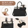 SDYSM Purses for Women Leather Top-Handle Handbag Waterproof CrossBody Womens