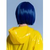 OSIAS Coraline Yellow Rain Coat Cosplay Costume (XL)