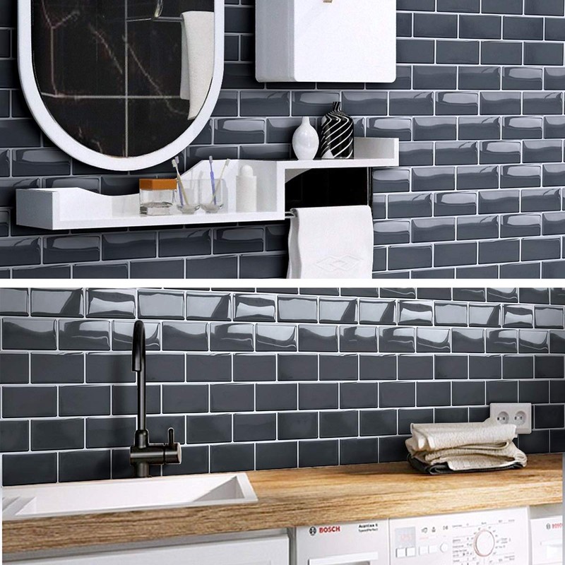Yoillione Peel and Stick Backsplash for Kitchen: Self Adhesive Wall