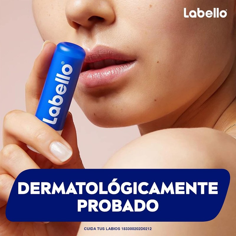 LABELLO Bálsamo labial Classic (4.8 g) protector labial con Vitamina