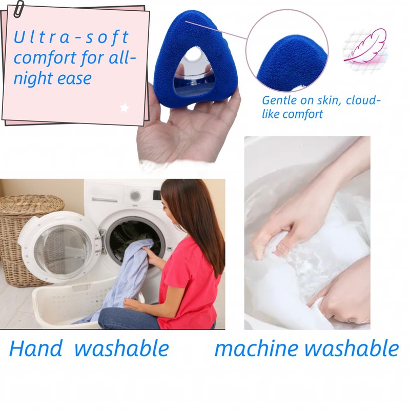 sosoftwell 4 Packs F20 CPAP Mask Liners Compatible with Small