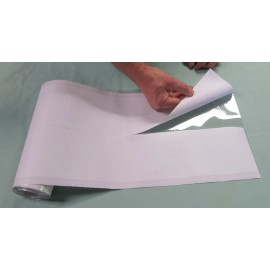 Brodart 60 yards 12" Brodart Fold-On ARCHIVAL Book Jacket Covers  -- super clear mylar