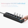 Hub USB 3.0 Splitter,7 Puertos Multi USB 3.0 Hub Splitter